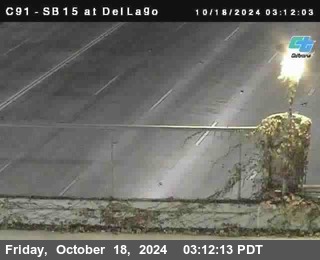 SB 15 at Del Lago bridge