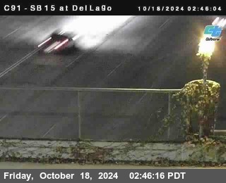 SB 15 at Del Lago bridge