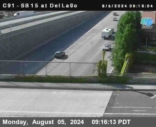 SB 15 at Del Lago bridge