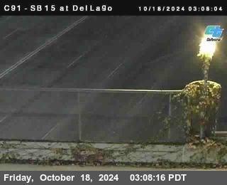 SB 15 at Del Lago bridge