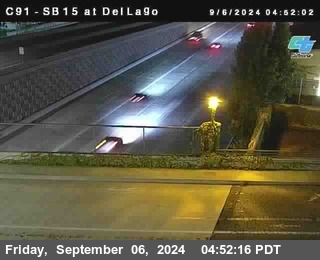 SB 15 at Del Lago bridge