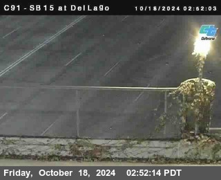 SB 15 at Del Lago bridge