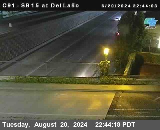 SB 15 at Del Lago bridge