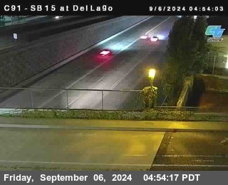 SB 15 at Del Lago bridge