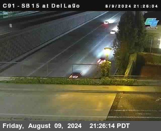 SB 15 at Del Lago bridge