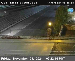 SB 15 at Del Lago bridge