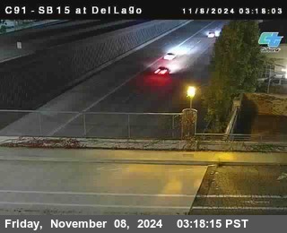 SB 15 at Del Lago bridge