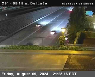 SB 15 at Del Lago bridge