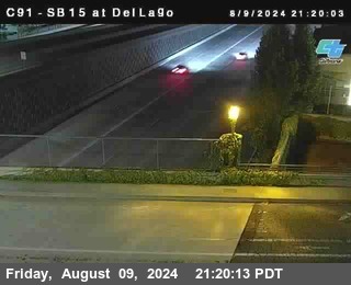 SB 15 at Del Lago bridge