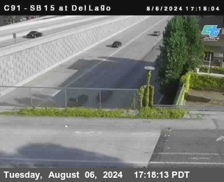 SB 15 at Del Lago bridge