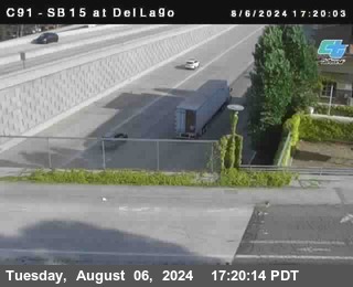 SB 15 at Del Lago bridge