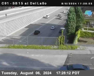 SB 15 at Del Lago bridge