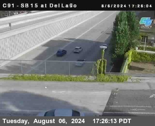 SB 15 at Del Lago bridge