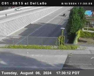 SB 15 at Del Lago bridge