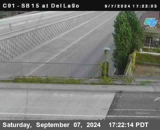 SB 15 at Del Lago bridge