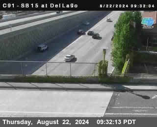 SB 15 at Del Lago bridge