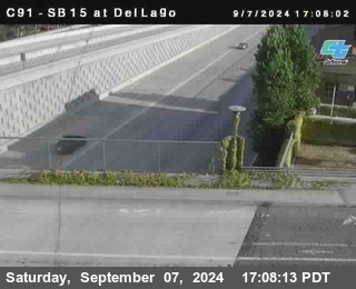 SB 15 at Del Lago bridge