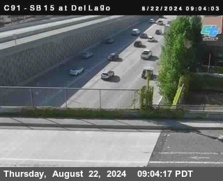 SB 15 at Del Lago bridge