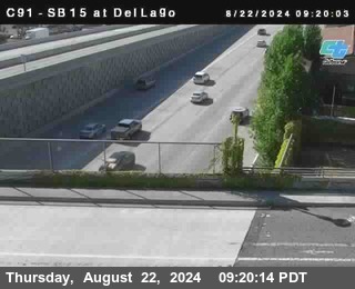 SB 15 at Del Lago bridge