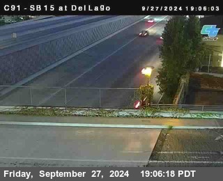 SB 15 at Del Lago bridge