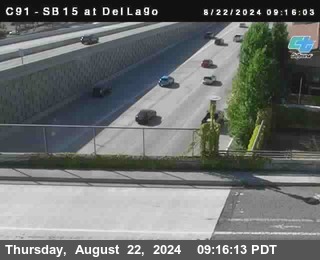 SB 15 at Del Lago bridge