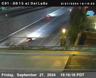 SB 15 at Del Lago bridge