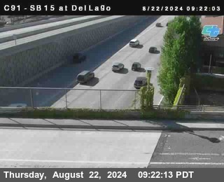 SB 15 at Del Lago bridge