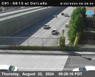 SB 15 at Del Lago bridge