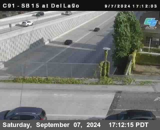 SB 15 at Del Lago bridge