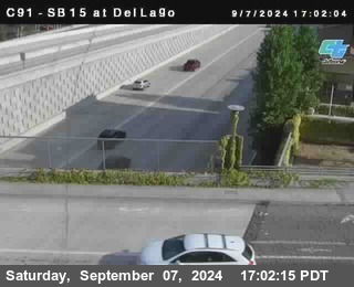 SB 15 at Del Lago bridge