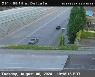 SB 15 at Del Lago bridge