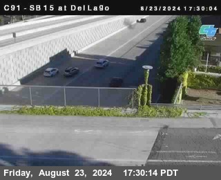 SB 15 at Del Lago bridge