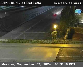 SB 15 at Del Lago bridge