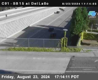 SB 15 at Del Lago bridge