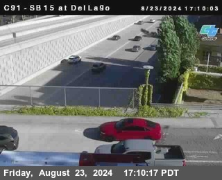 SB 15 at Del Lago bridge