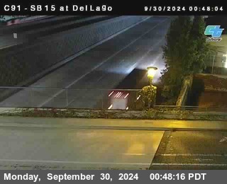 SB 15 at Del Lago bridge