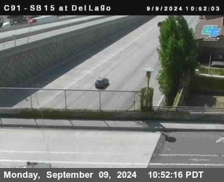 SB 15 at Del Lago bridge