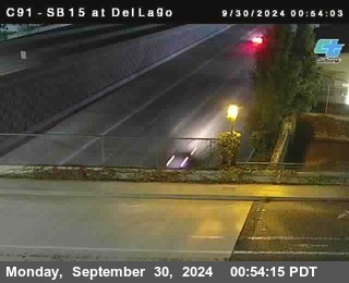 SB 15 at Del Lago bridge