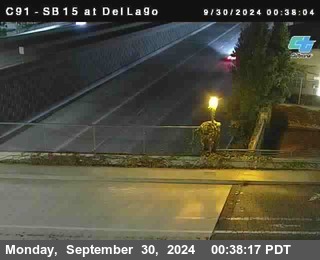 SB 15 at Del Lago bridge