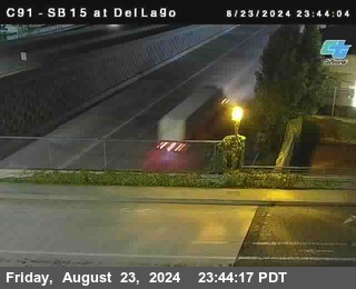 SB 15 at Del Lago bridge