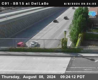 SB 15 at Del Lago bridge