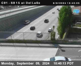 SB 15 at Del Lago bridge