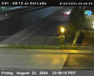 SB 15 at Del Lago bridge