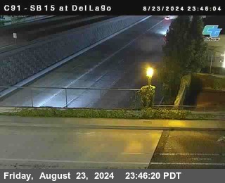 SB 15 at Del Lago bridge