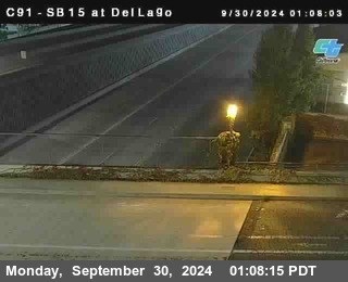 SB 15 at Del Lago bridge