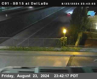 SB 15 at Del Lago bridge