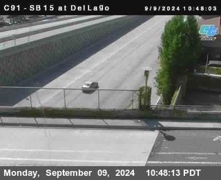 SB 15 at Del Lago bridge