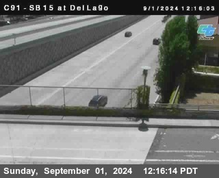 SB 15 at Del Lago bridge