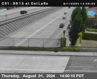 SB 15 at Del Lago bridge