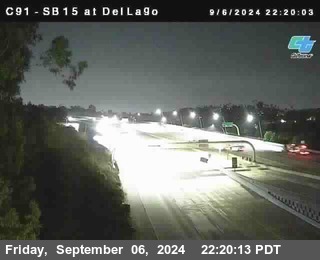 SB 15 at Del Lago bridge